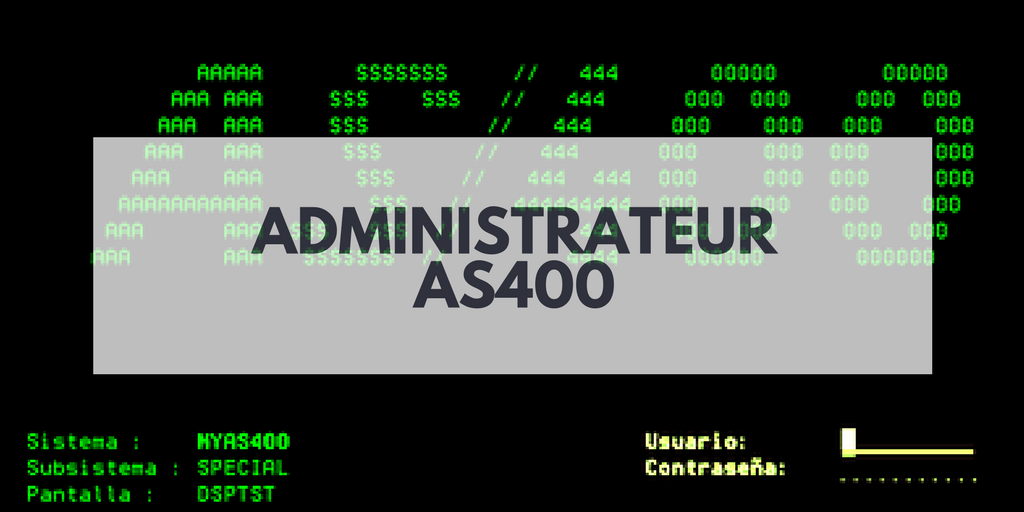 Administrateur AS400
