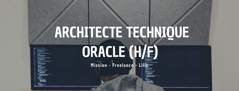  Architecte Technique Oracle