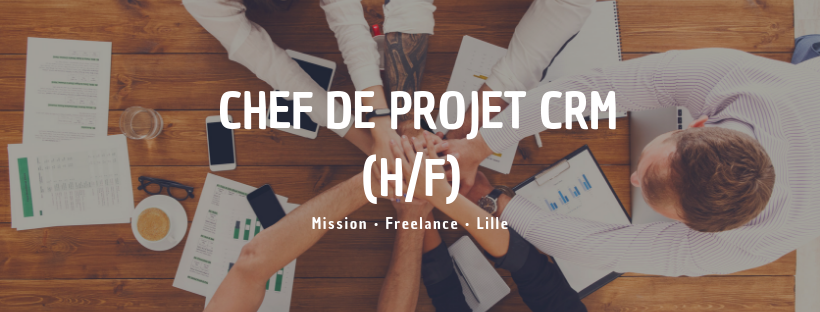 Chef de Projet CRM (H/F)  Insitoo Lille  Mission Freelances