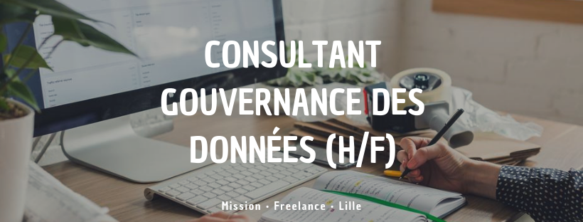 Consultant Gouvernance des données