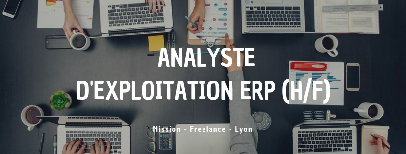  Analyste d'exploitation ERP