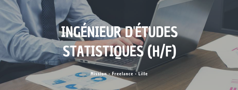  Ingénieur d'études Statistiques
