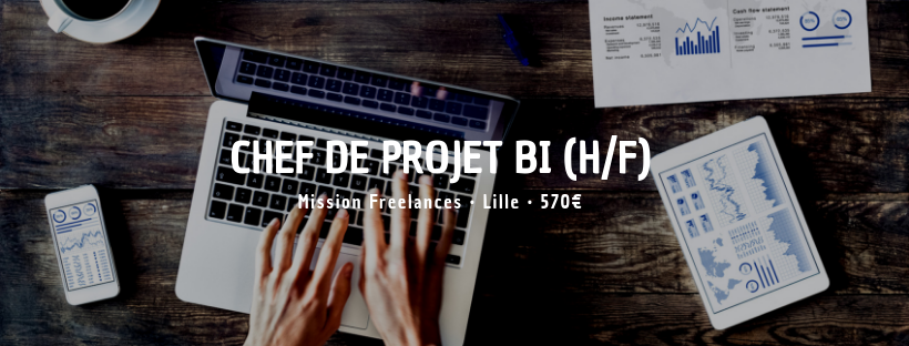 Chef de projet BI (H/F)  Insitoo Lille  Mission Freelances