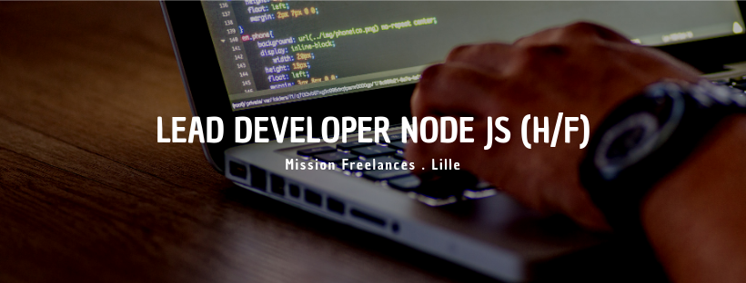 Lead Developer Node JS (H/F)