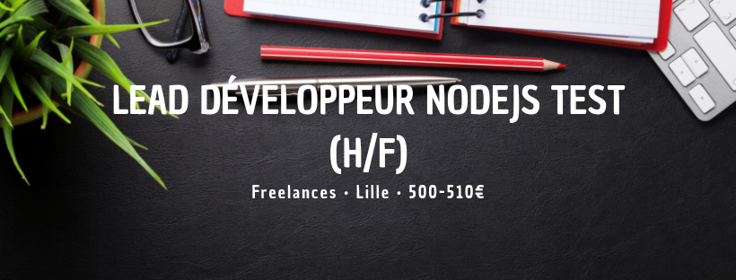 Lead Développeur NodeJS Test (H/F)