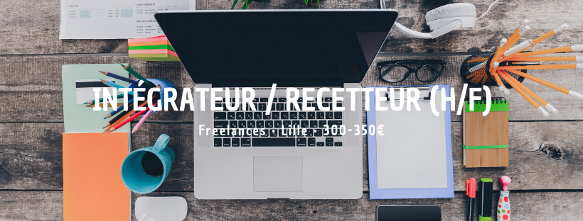 Intégrateur / Recetteur (H/F)