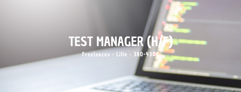 Test Manager (H/F)