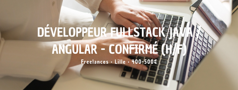 Développeur Fullstack Java / Angular - Confirmé (H/F)