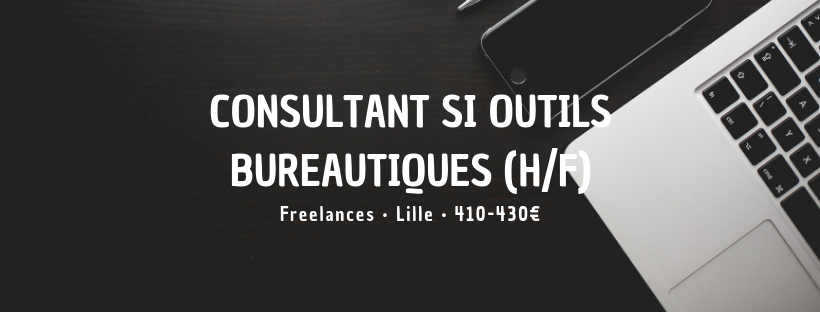 Consultant SI Outils Bureautiques (H/F)