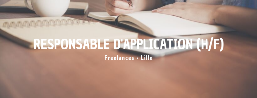 Responsable d'application (H/F)