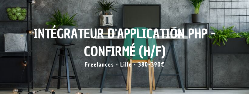 Intégrateur d'Application PHP - Confirmé (H/F)