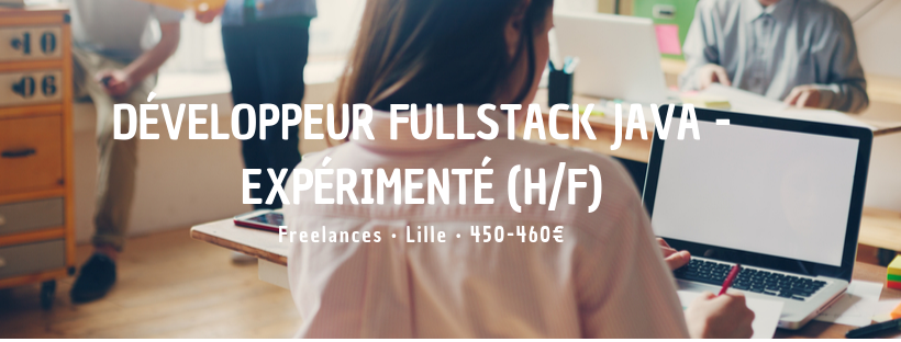 Développeur Fullstack Java - Expérimenté (H/F)