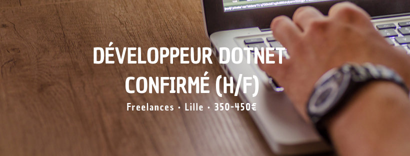 Développeur DotNet confirmé (H/F)