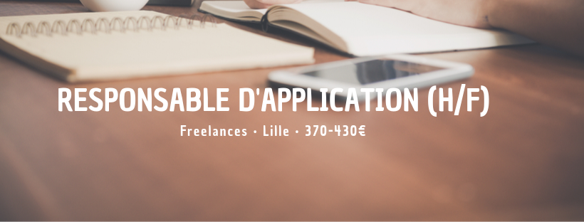 Responsable d'application (H/F)