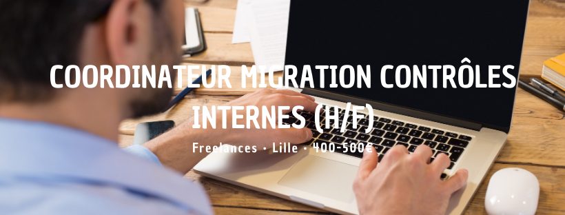 Coordinateur Migration Contrôles Internes (H/F)