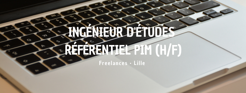 Ingénieur d'études référentiel PIM (H/F)