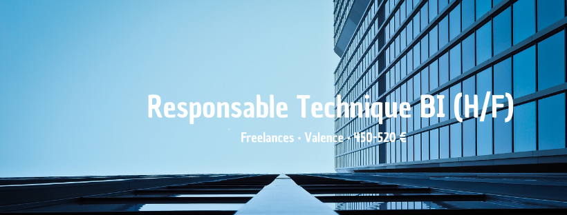 Responsable Technique BI (H/F)