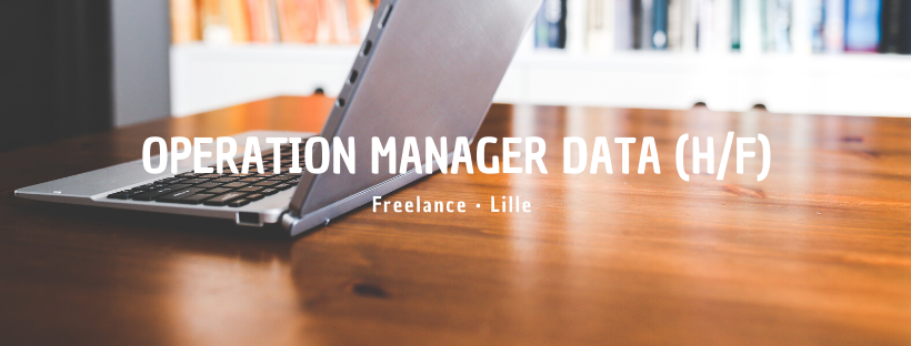 Operation Manager Data (H/F)