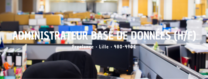 Administrateur base de données (H/F)