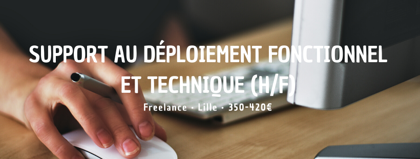 Support au déploiement fonctionnel et technique (H/F)