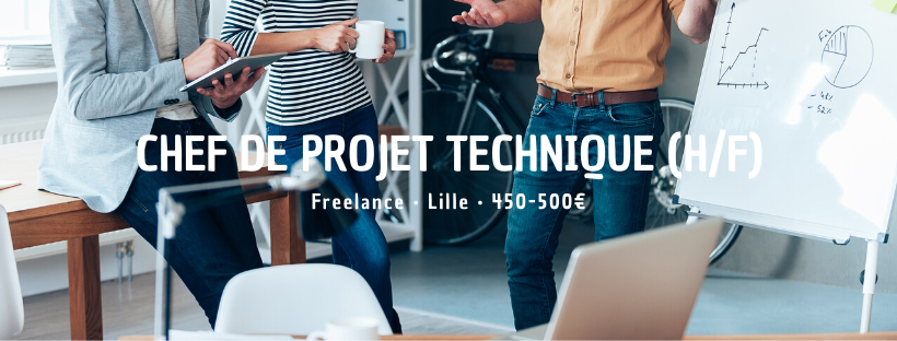 Chef de projet Technique (H/F)  Insitoo Lille  Mission Freelance