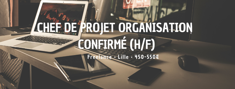 Chef de Projet Organisation Confirmé (H/F)