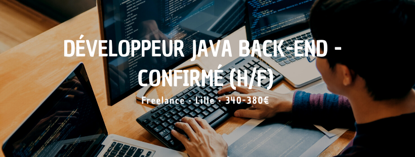 Développeur Java Back-end - Confirmé (H/F)