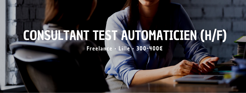 Consultant Test Automaticien (H/F)