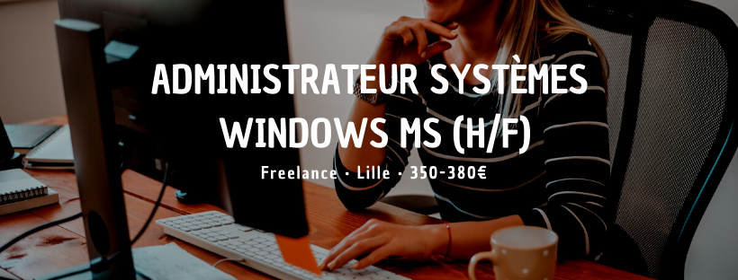 Administrateur Systèmes Windows MS (H/F)