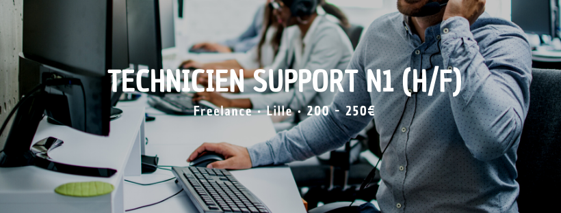 Technicien Support N1 (H/F)