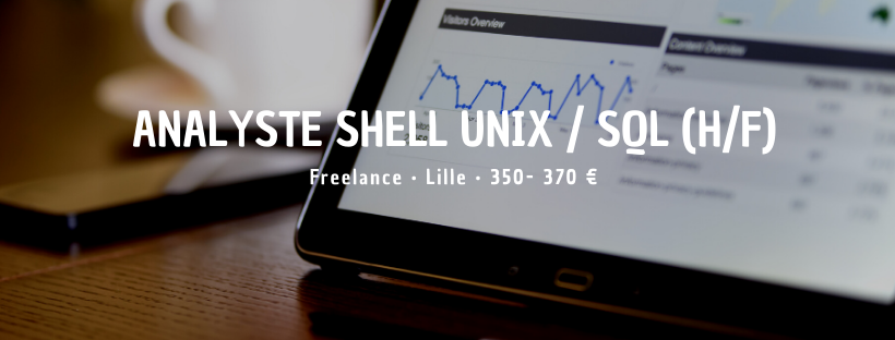 Analyste Shell Unix / SQL (H/F)