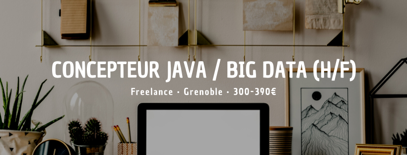 Concepteur Java / Big Data (H/F)