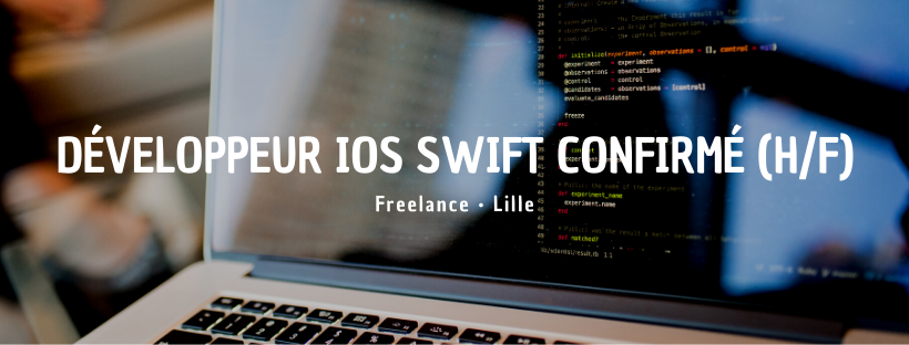 Développeur iOS Swift confirmé (H/F)