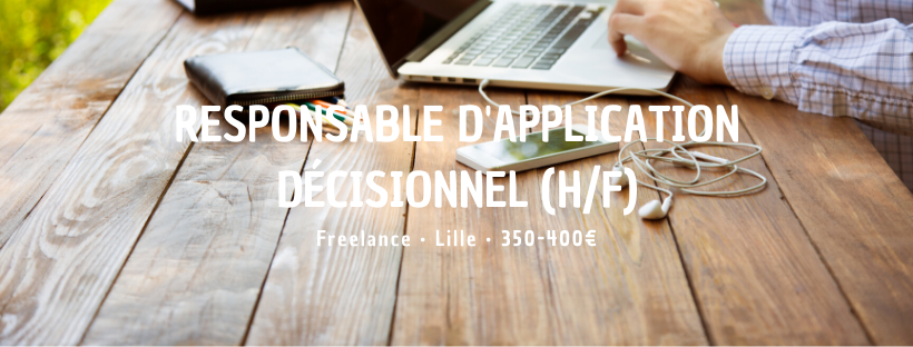 Responsable d'application décisionnel (H/F)