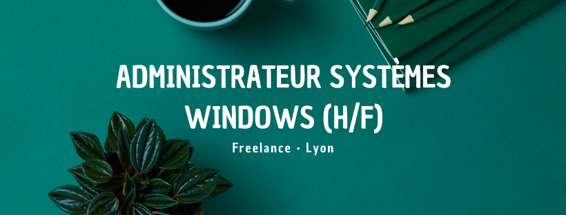 Administrateur Systèmes Windows (H/F)