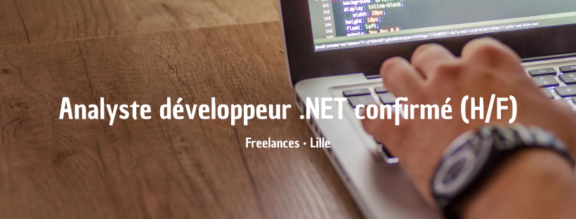 Analyste développeur .NET confirmé (H/F)