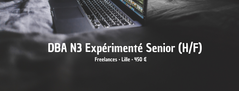 DBA N3 Expérimenté Senior