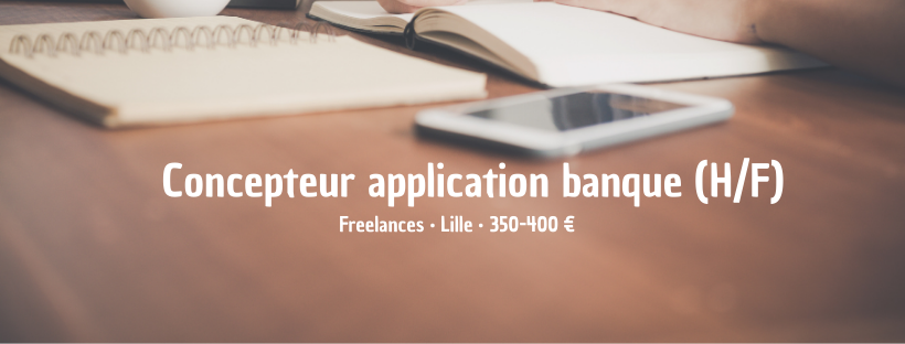 Concepteur application banque