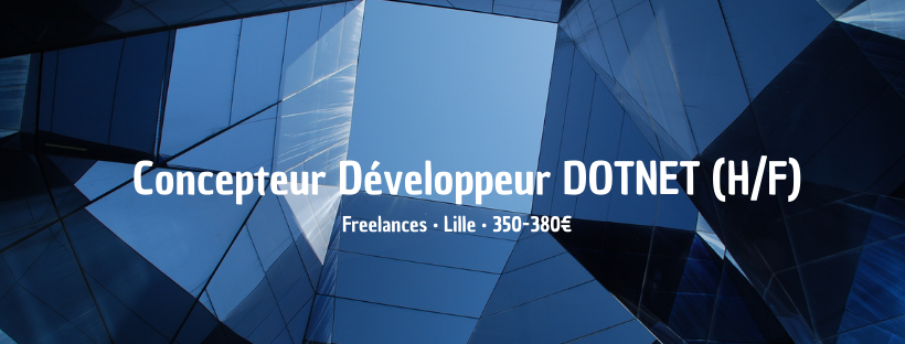 Concepteur Développeur DOTNET 